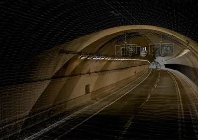 Inspección remota y mantenimiento de túneles carreteros basado en Gemelos Digitales
